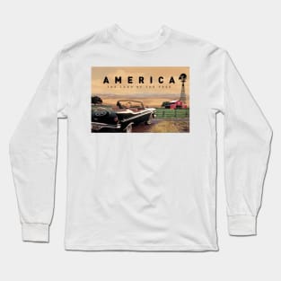 America - The Land Of The Free Long Sleeve T-Shirt